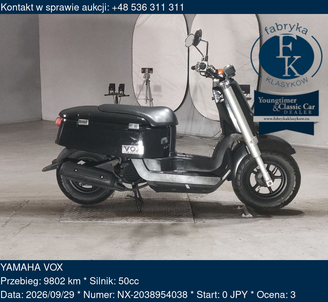 YAMAHA VOX  - zdjęcie 2