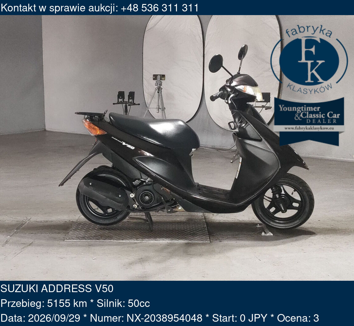 SUZUKI ADDRESS V50  - zdjęcie 2