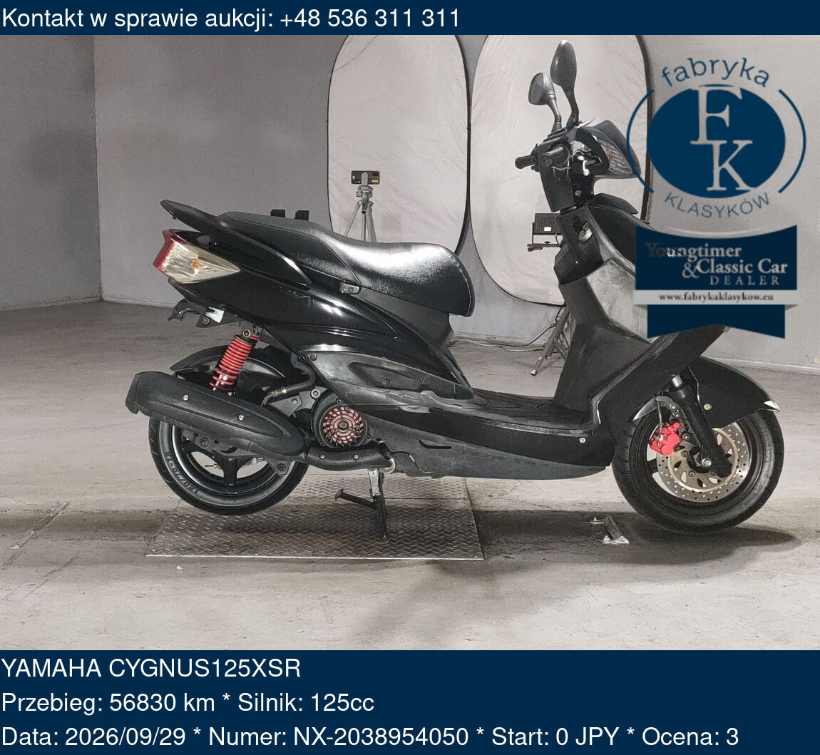 YAMAHA CYGNUS125XSR  - zdjęcie 2