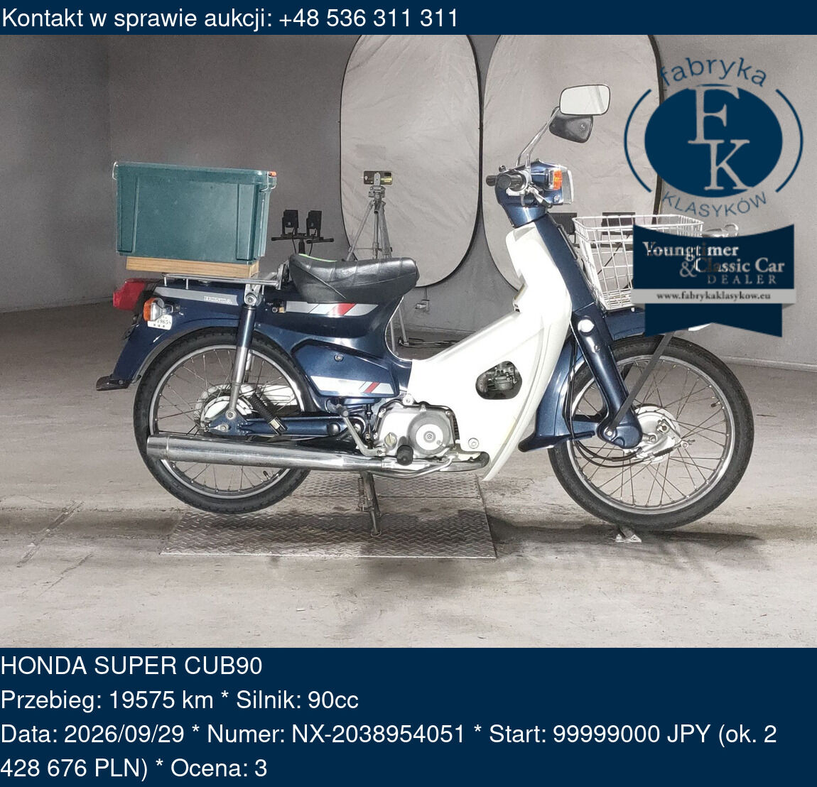 HONDA SUPER CUB90  - zdjęcie 2