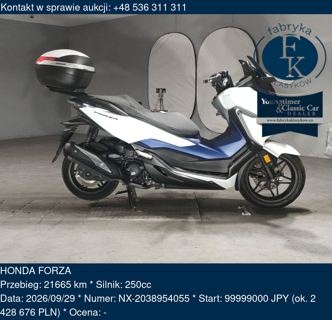 HONDA FORZA  - zdjęcie 2