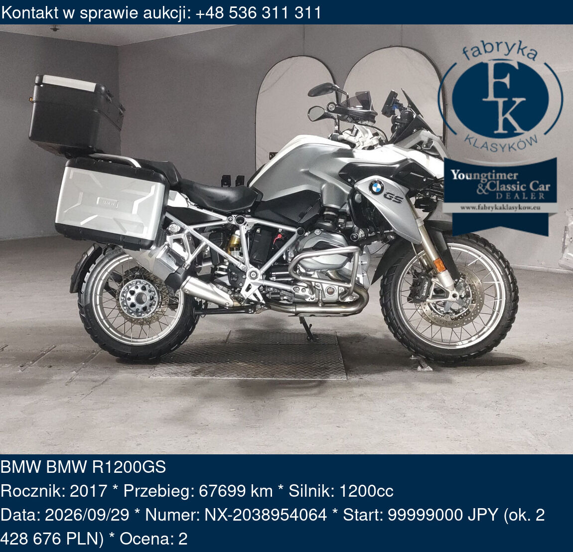 BMW BMW R1200GS 2017 - zdjęcie 2