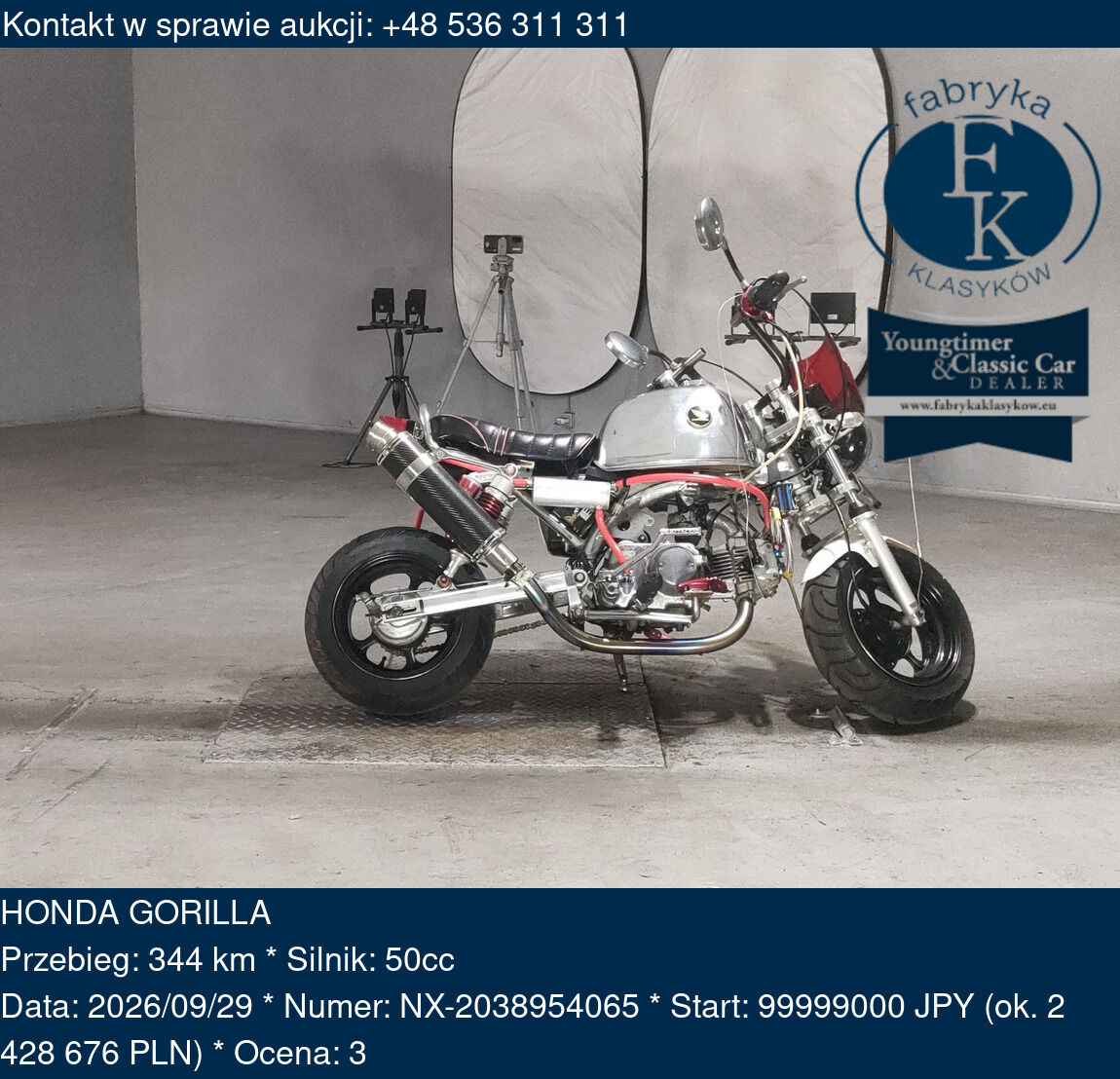 HONDA GORILLA  - zdjęcie 2