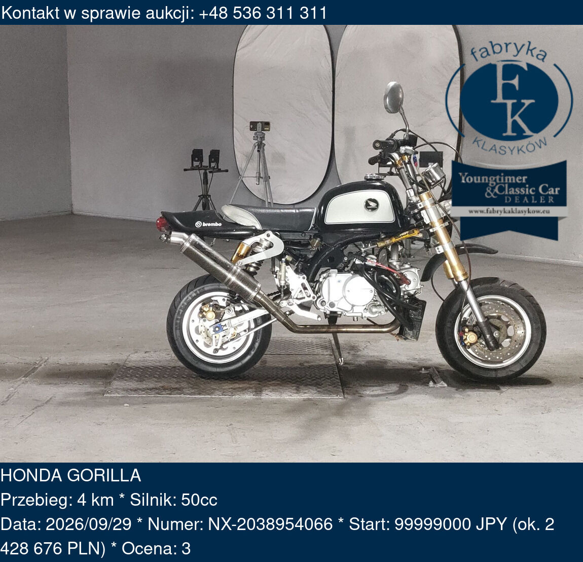 HONDA GORILLA  - zdjęcie 2