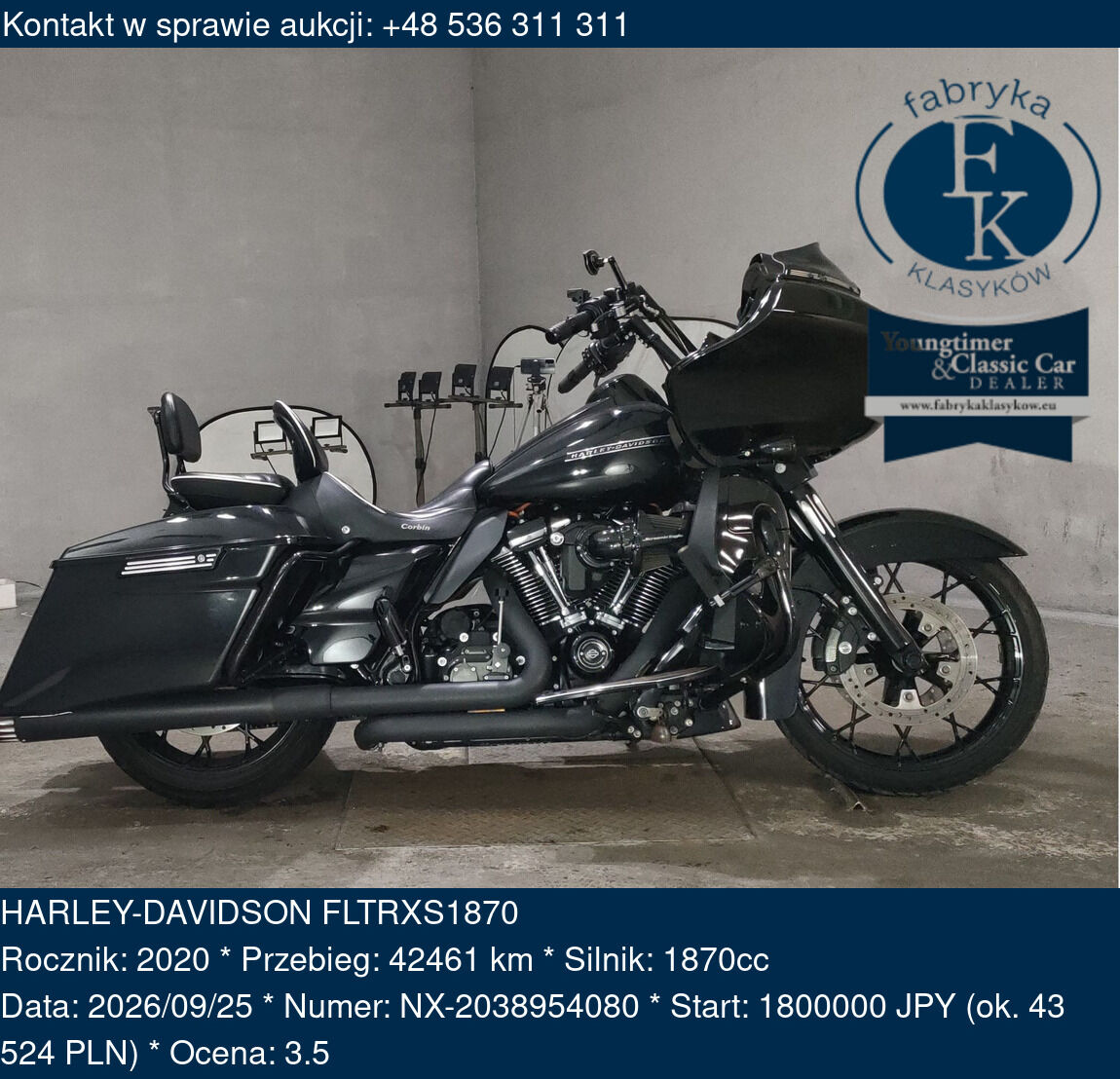HARLEY-DAVIDSON FLTRXS1870 2020 - zdjęcie 2