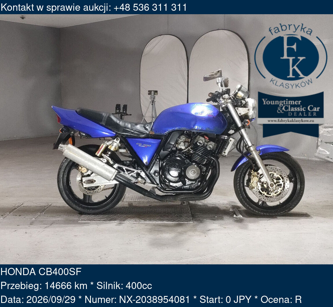 HONDA CB400SF  - zdjęcie 2