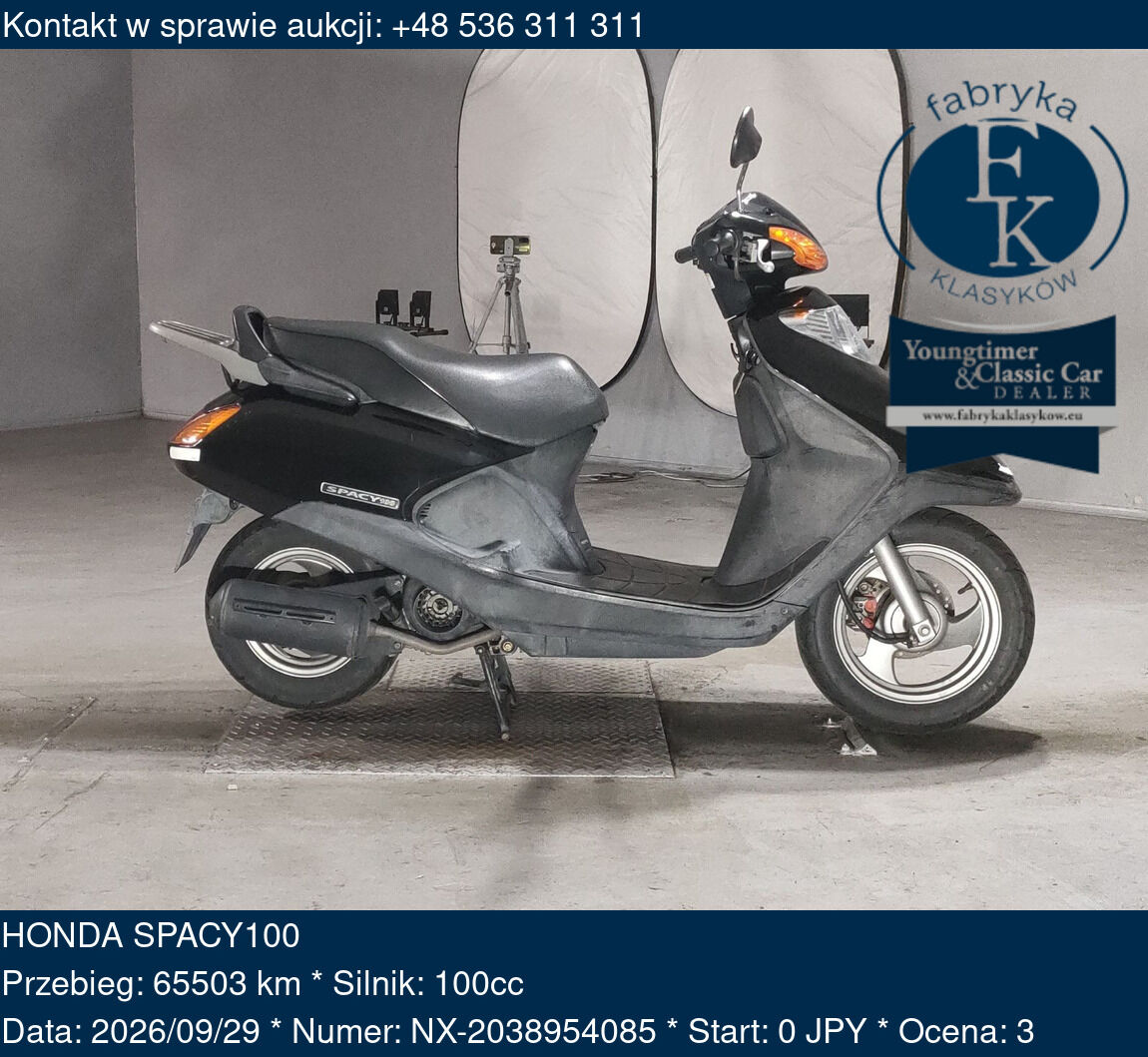 HONDA SPACY100  - zdjęcie 2