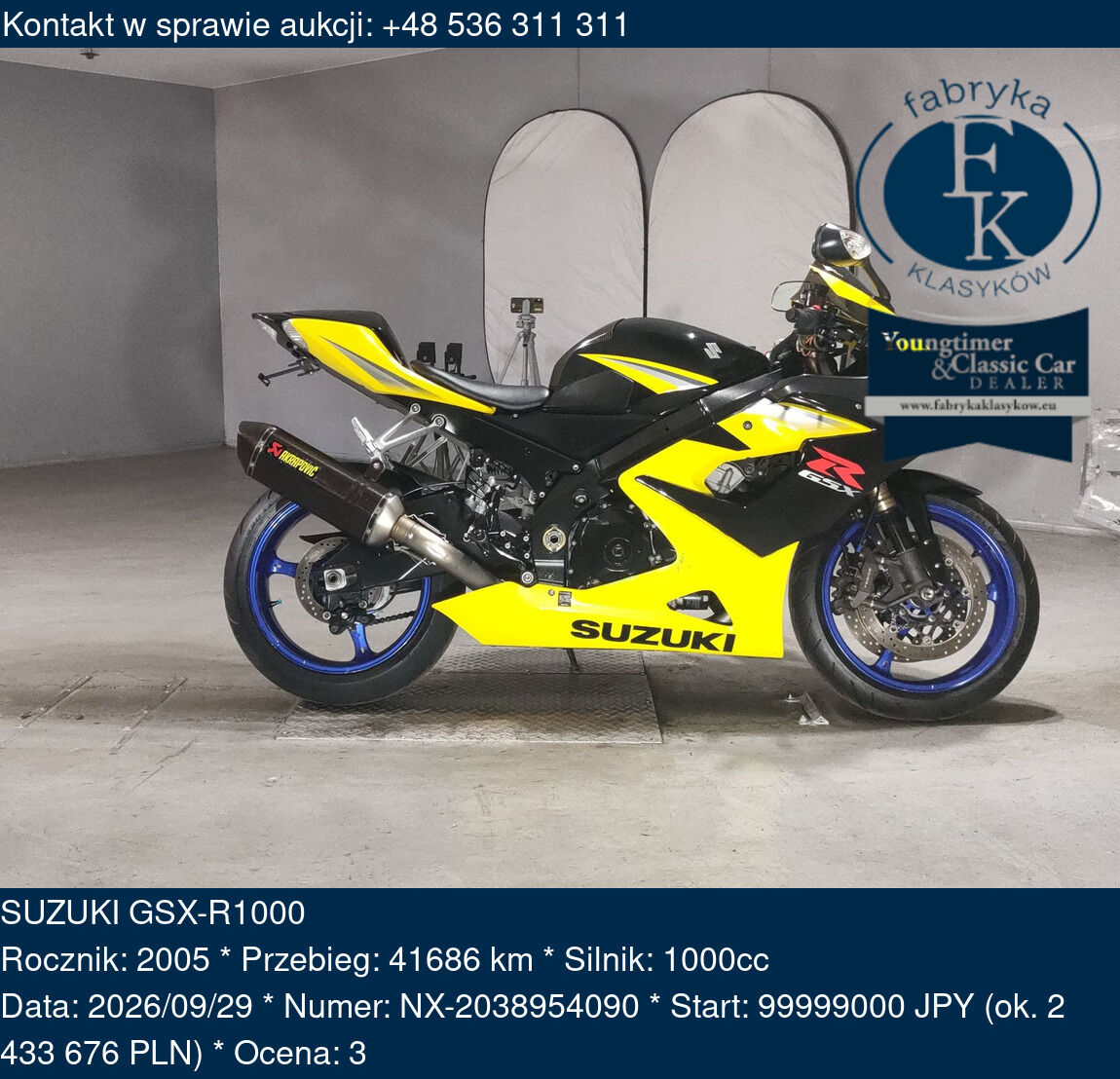 SUZUKI GSX-R1000 2005 - zdjęcie 2