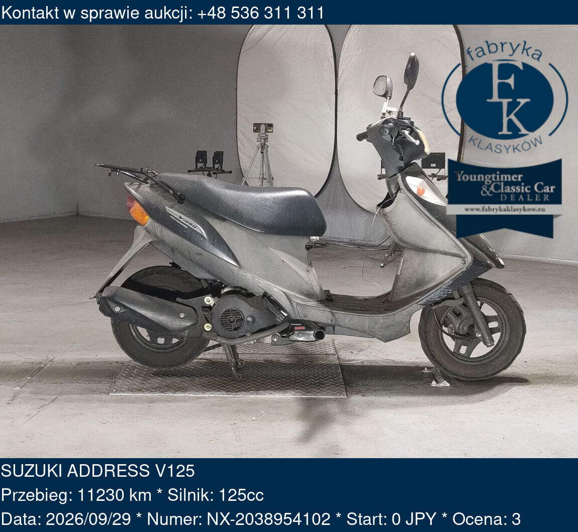 SUZUKI ADDRESS V125  - zdjęcie 2