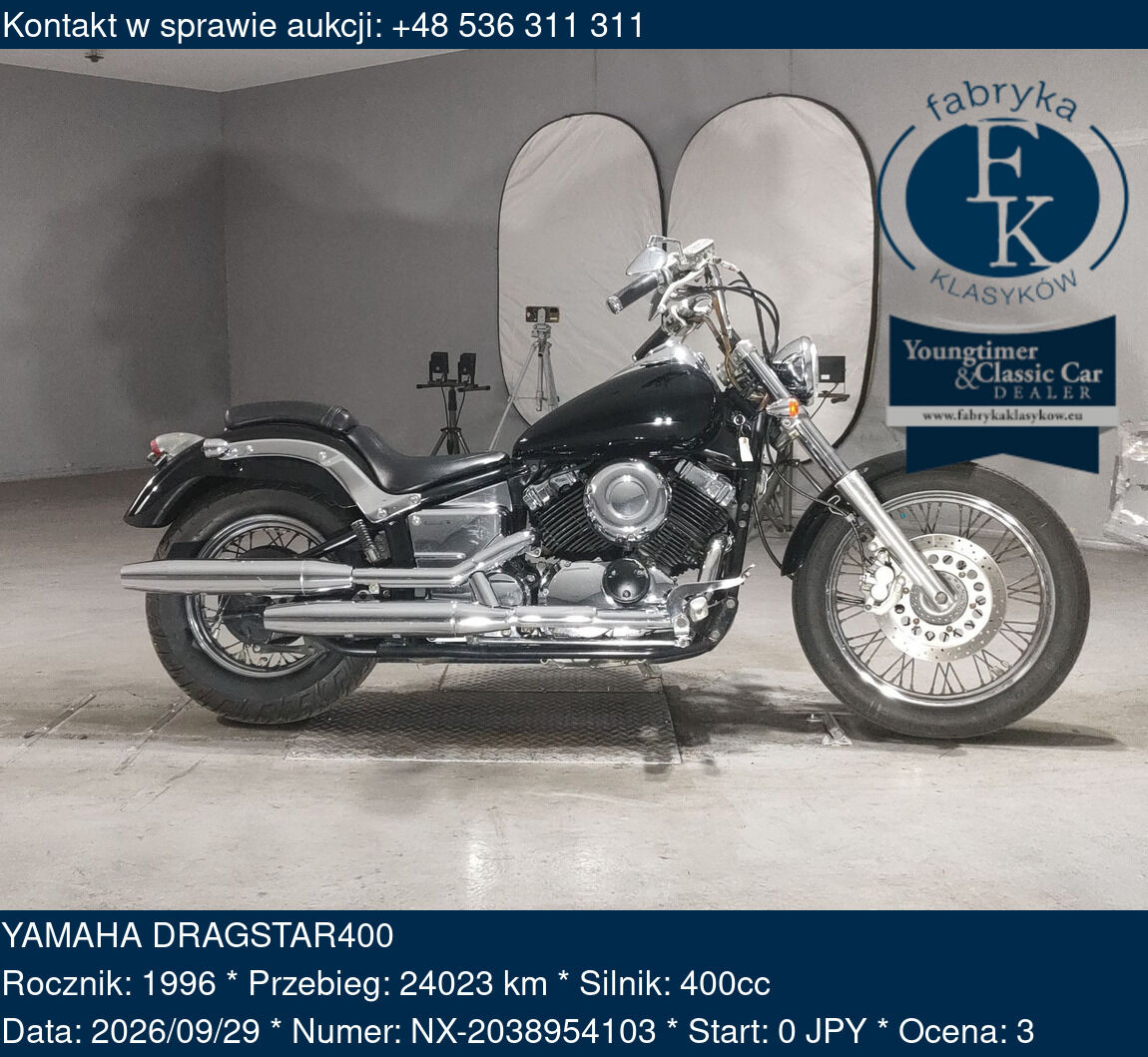 YAMAHA DRAGSTAR400 1996 - zdjęcie 2
