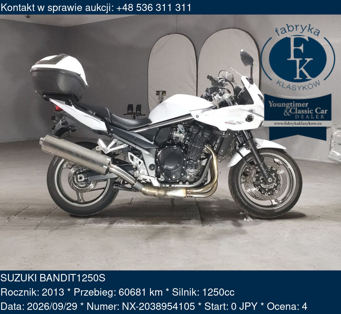 SUZUKI BANDIT1250S 2013 - zdjęcie 2