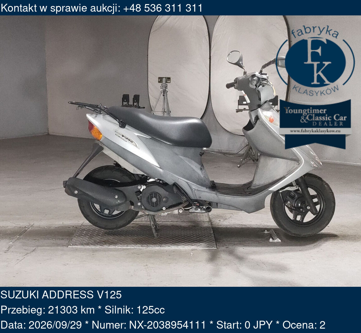 SUZUKI ADDRESS V125  - zdjęcie 2