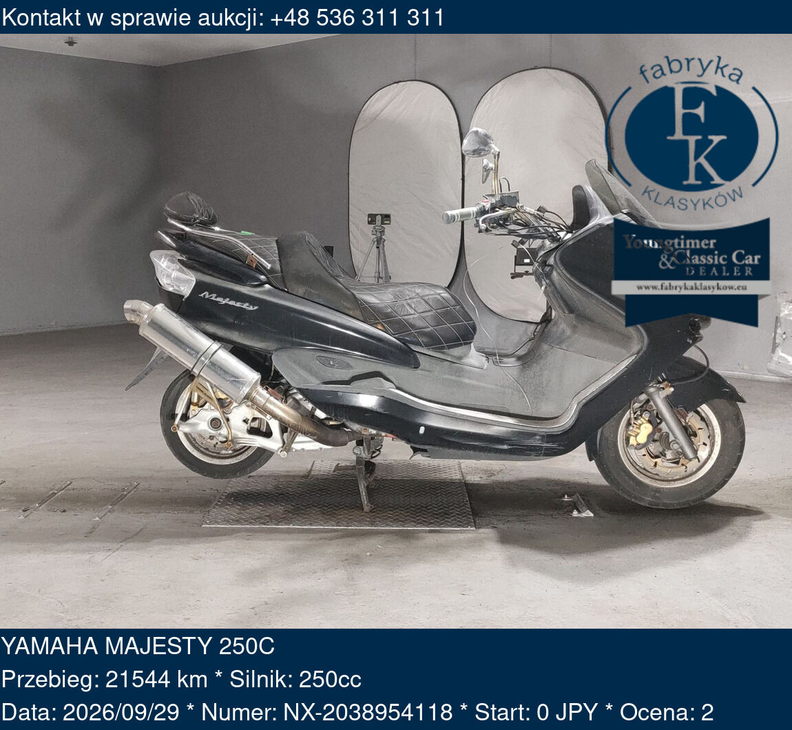 YAMAHA MAJESTY 250C  - zdjęcie 2
