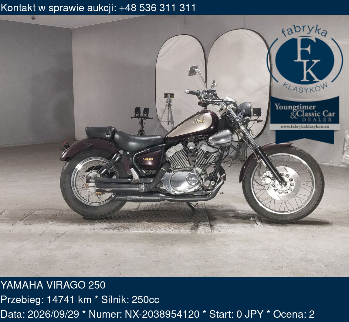 YAMAHA VIRAGO 250  - zdjęcie 2