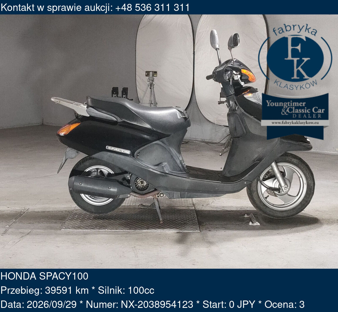 HONDA SPACY100  - zdjęcie 2