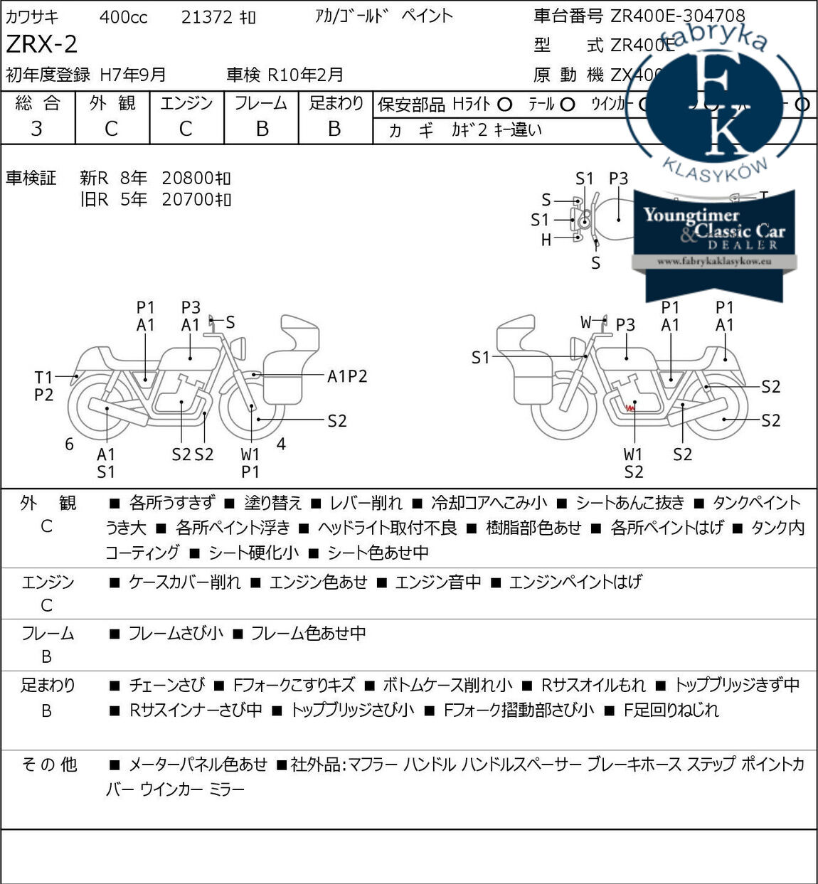 KAWASAKI ZRX-2 1995 - zdjęcie 7