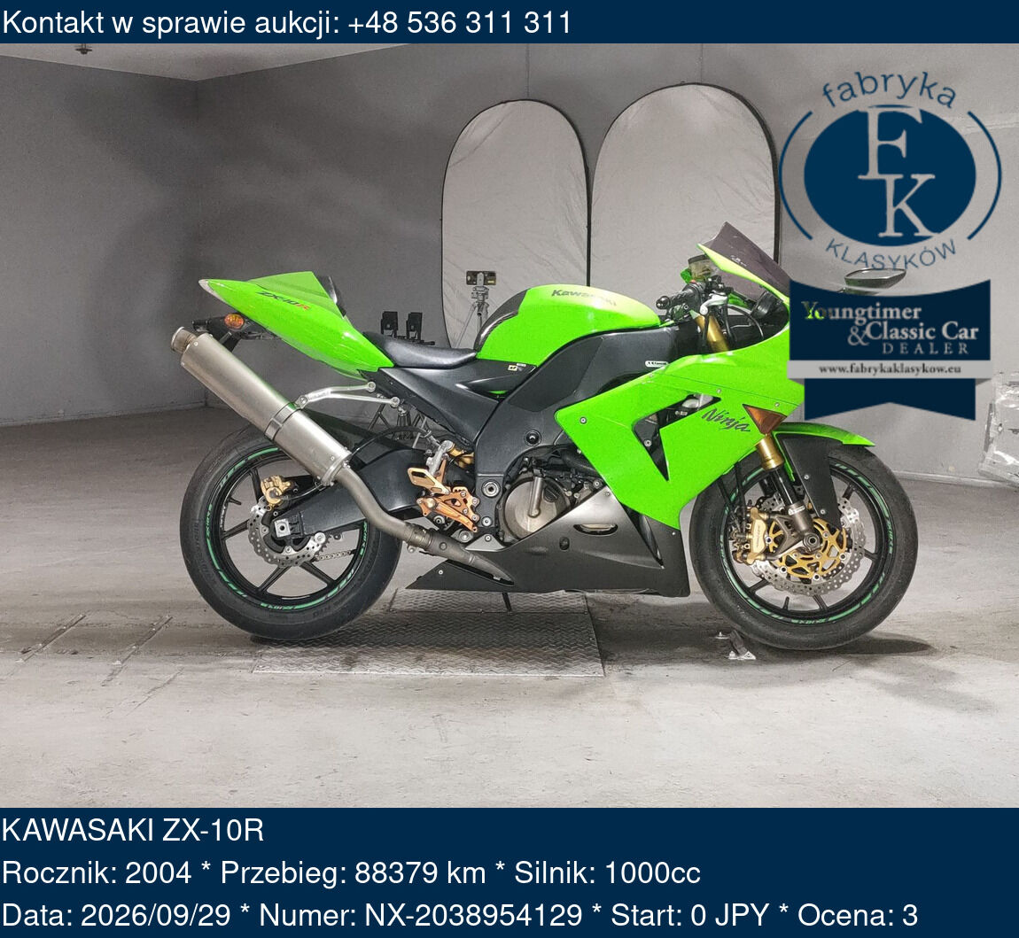 KAWASAKI ZX-10R 2004 - zdjęcie 2
