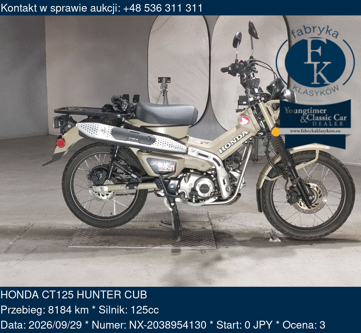 HONDA CT125 HUNTER CUB  - zdjęcie 2