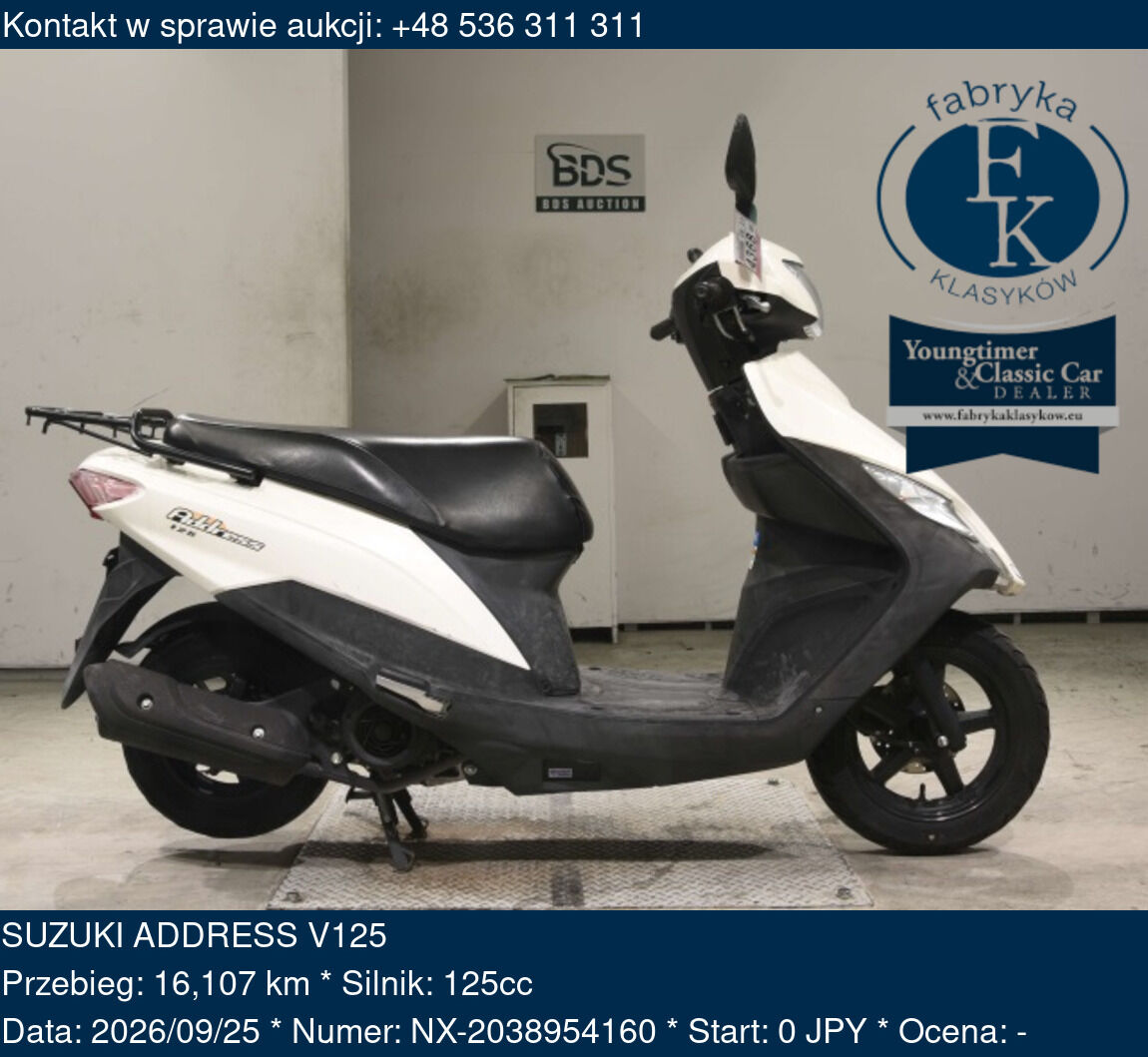SUZUKI ADDRESS V125  - zdjęcie 2