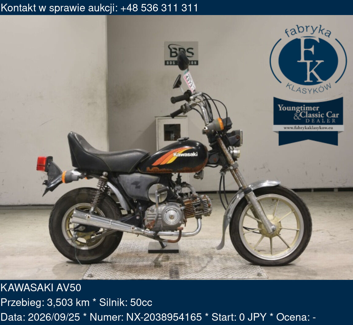 KAWASAKI AV50  - zdjęcie 2