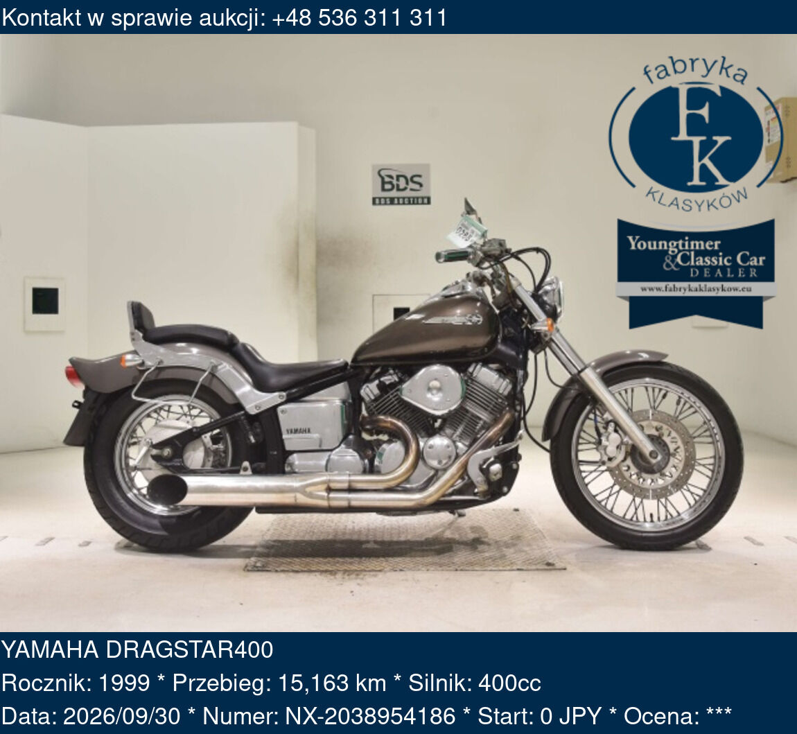 YAMAHA DRAGSTAR400 1999 - zdjęcie 2
