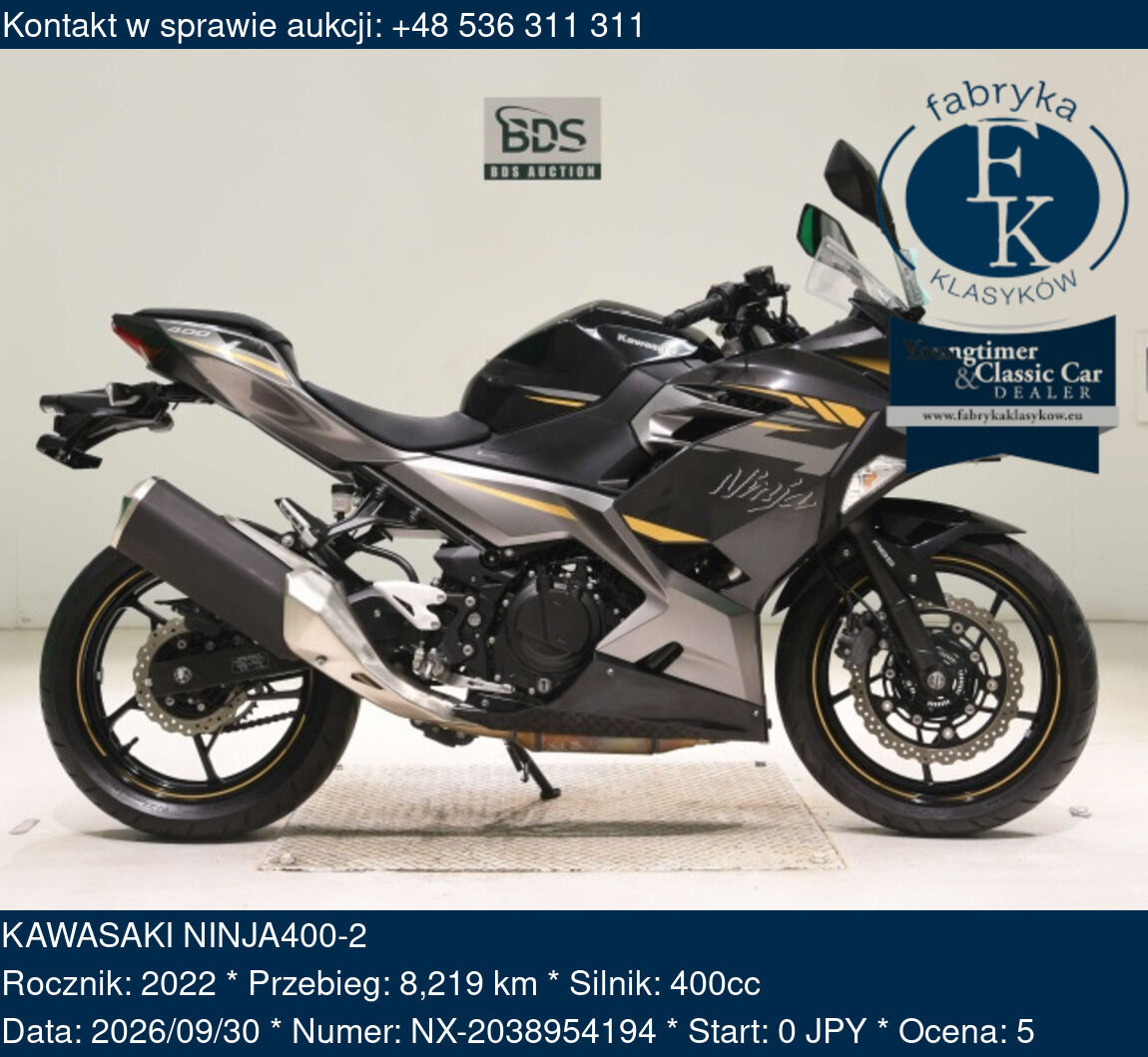 KAWASAKI NINJA400-2 2022 - zdjęcie 2