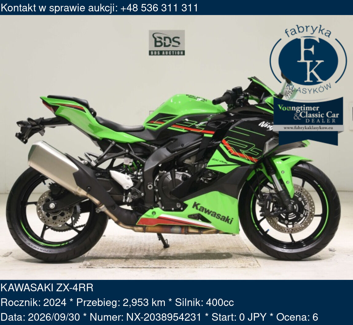 KAWASAKI ZX-4RR 2024 - zdjęcie 2