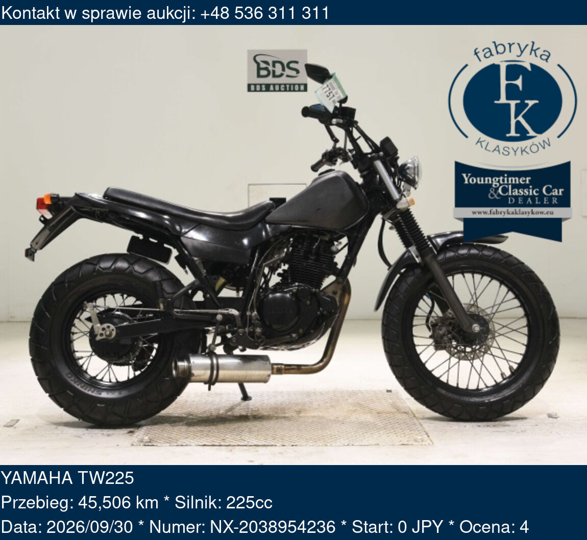 YAMAHA TW225 - zdjęcie 2