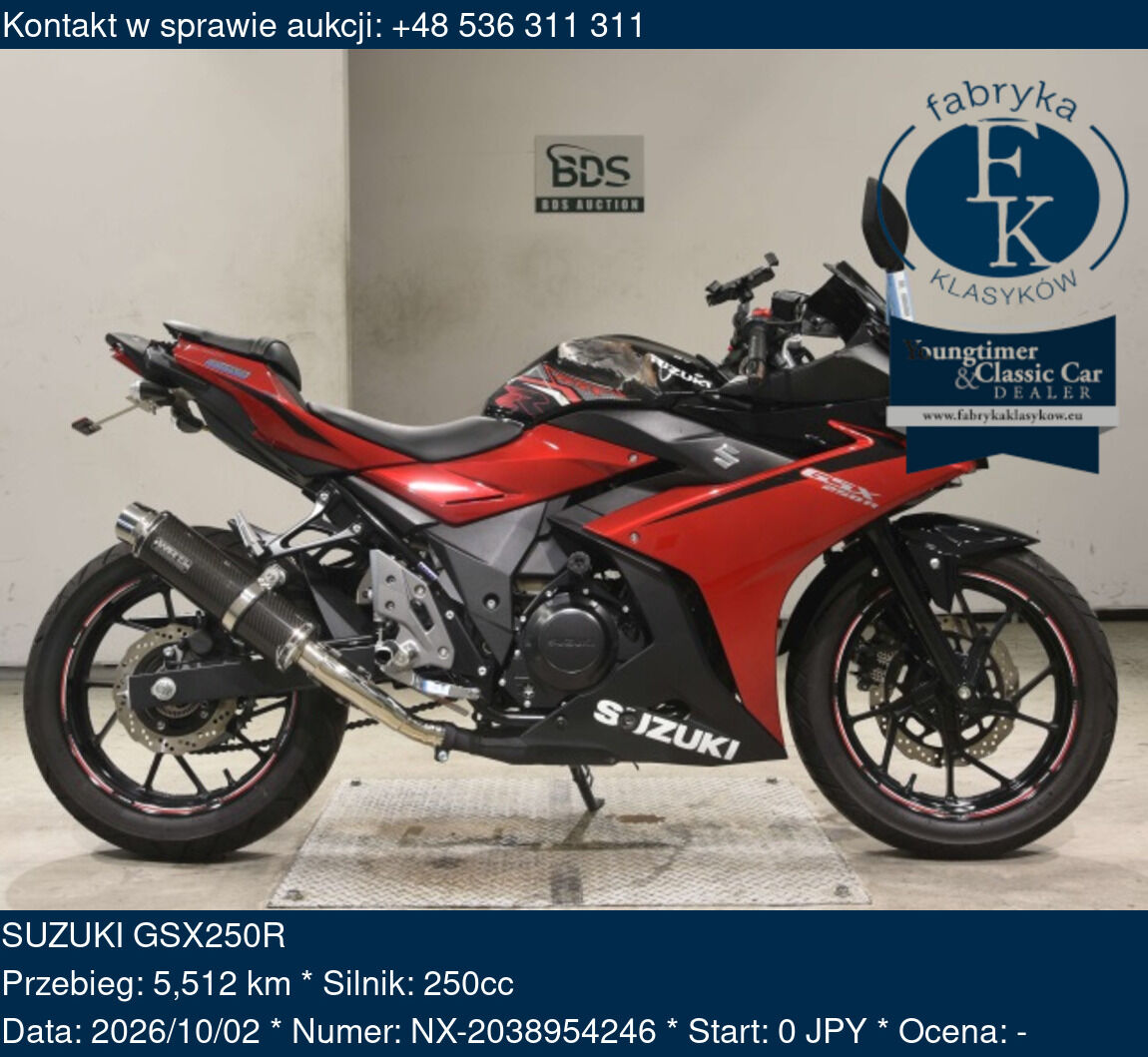 SUZUKI GSX250R  - zdjęcie 2