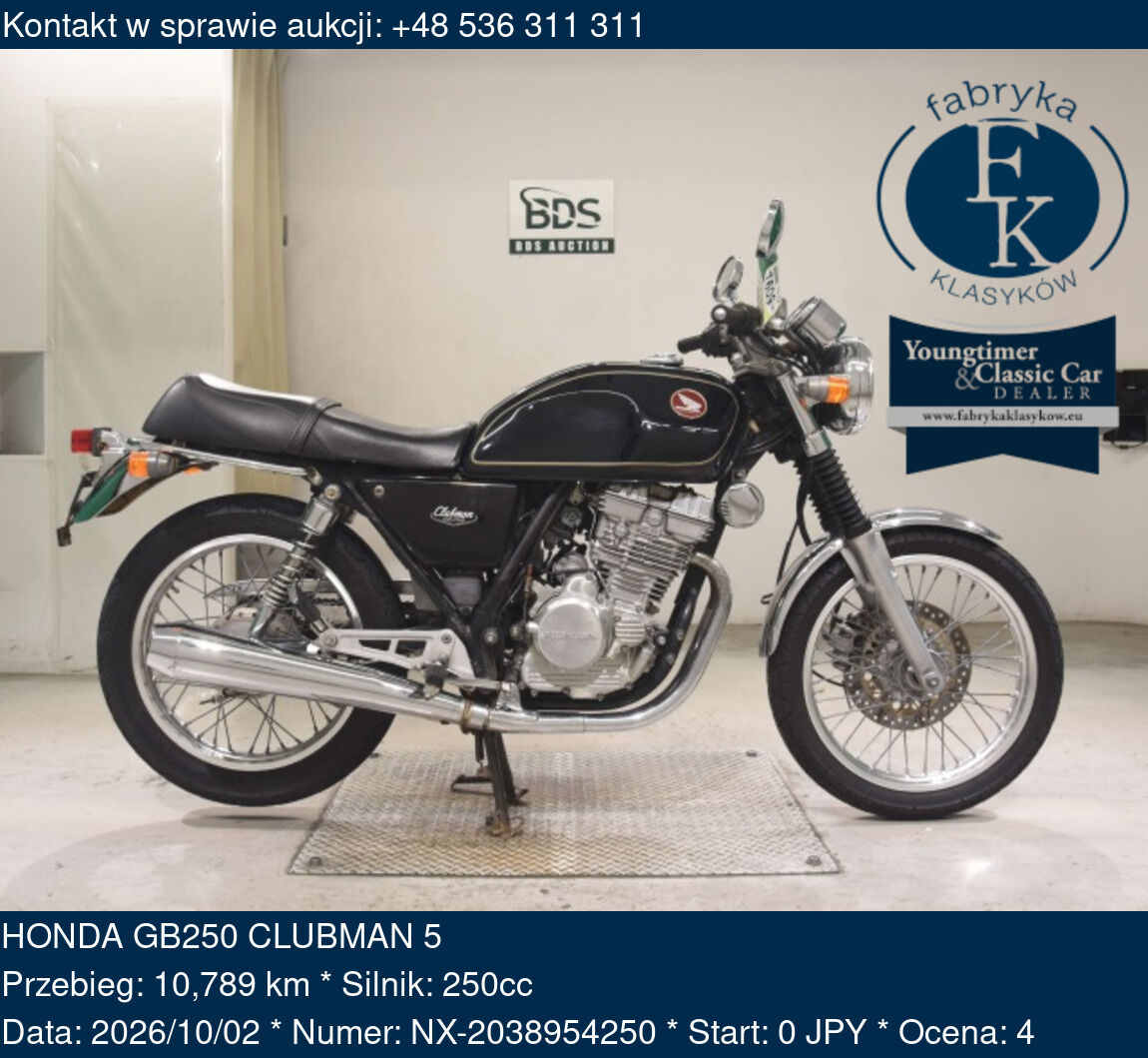 HONDA GB250 CLUBMAN 5  - zdjęcie 2