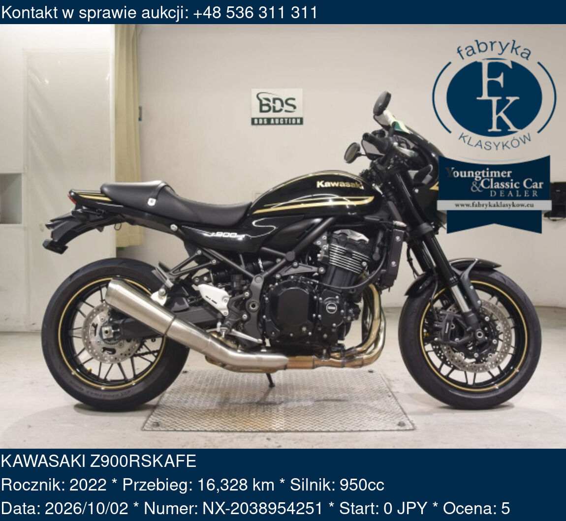 KAWASAKI Z900RSKAFE 2022 - zdjęcie 2