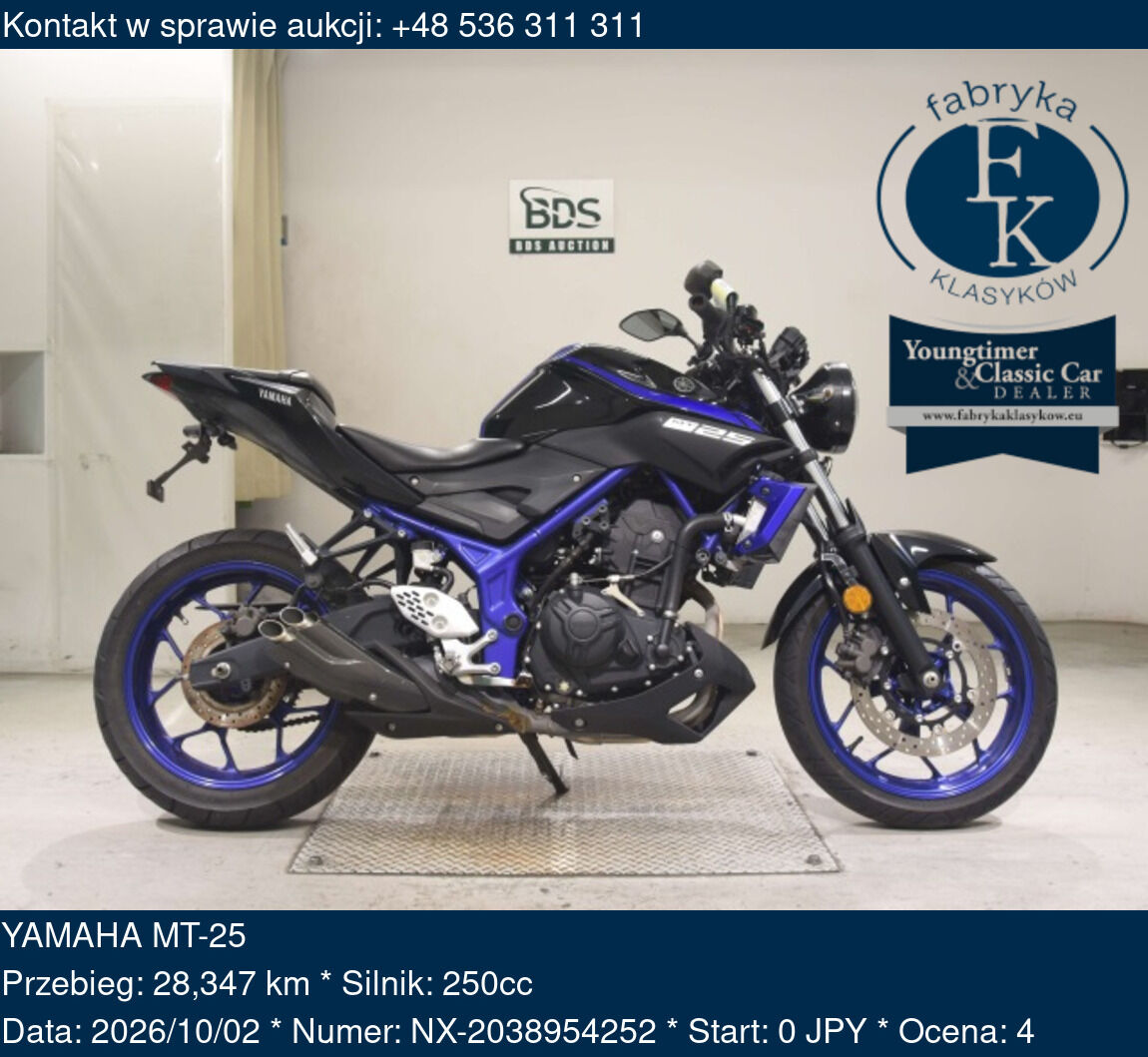 YAMAHA MT-25 - zdjęcie 2