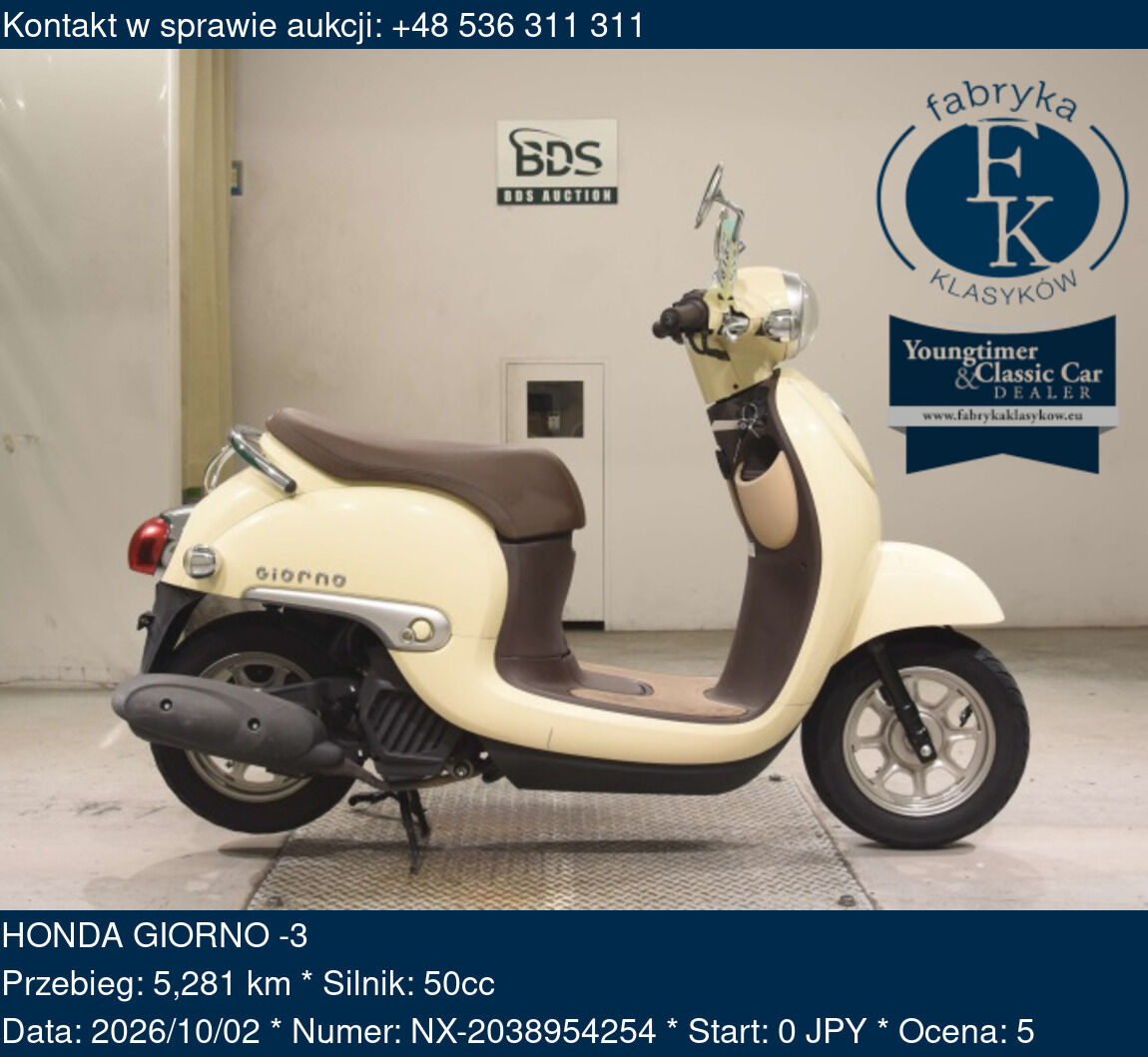 HONDA GIORNO -3  - zdjęcie 2