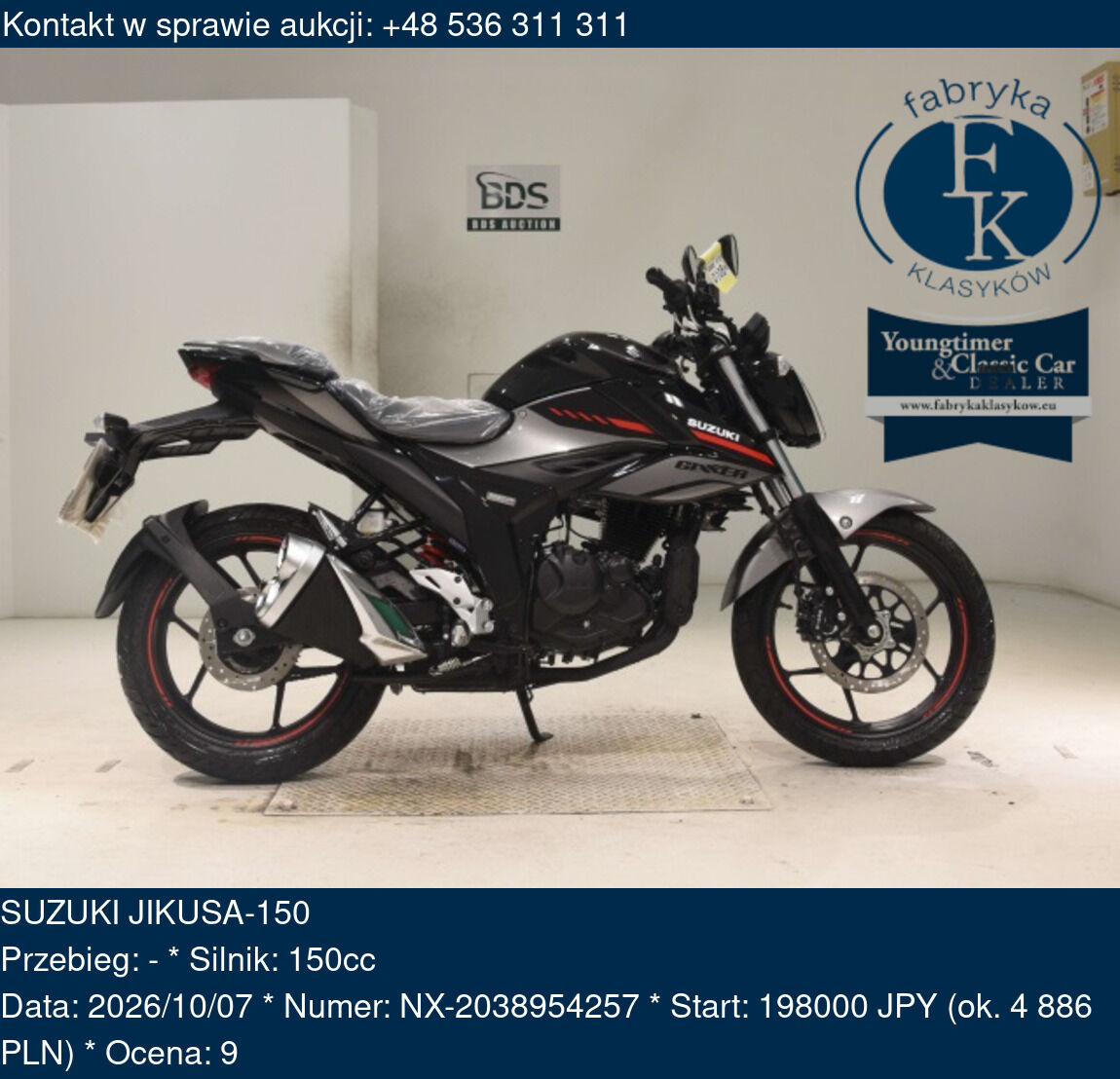 SUZUKI JIKUSA-150  - zdjęcie 2