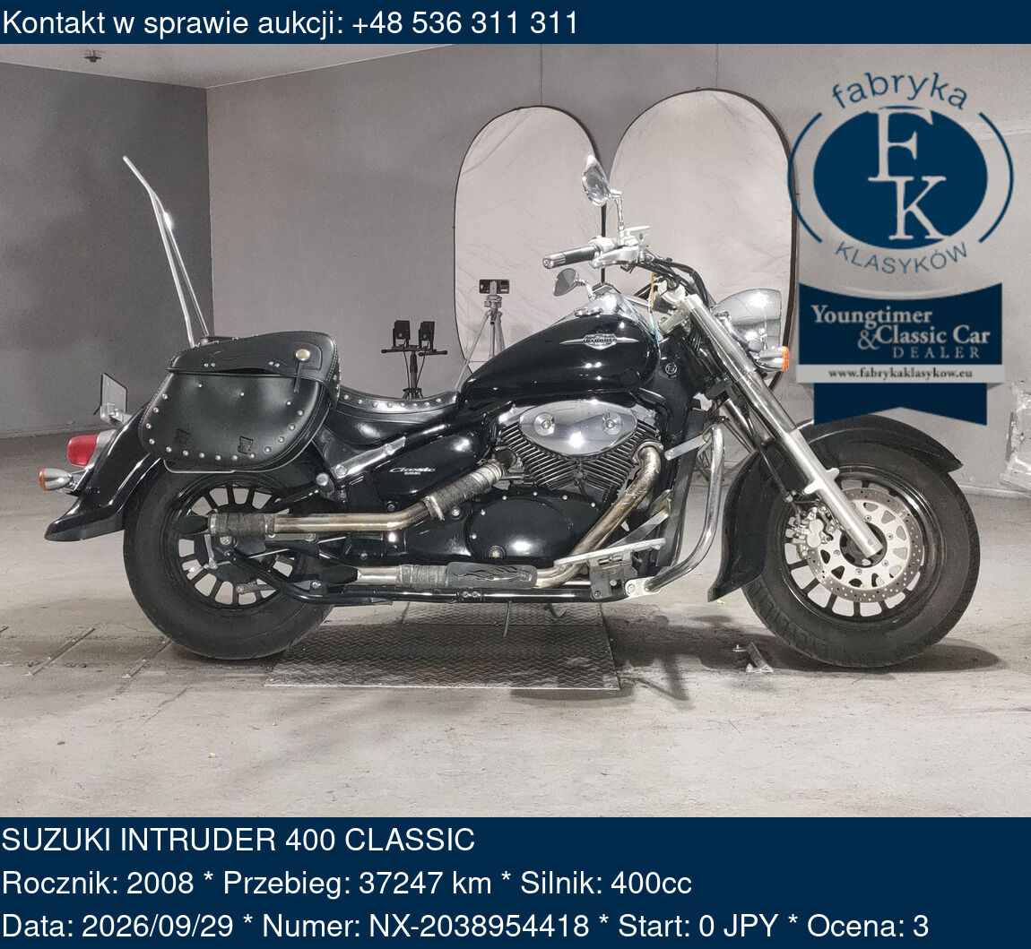 SUZUKI INTRUDER 400 CLASSIC 2008 - zdjęcie 2