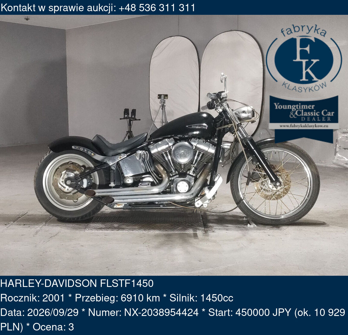 HARLEY-DAVIDSON FLSTF1450 2001 - zdjęcie 2