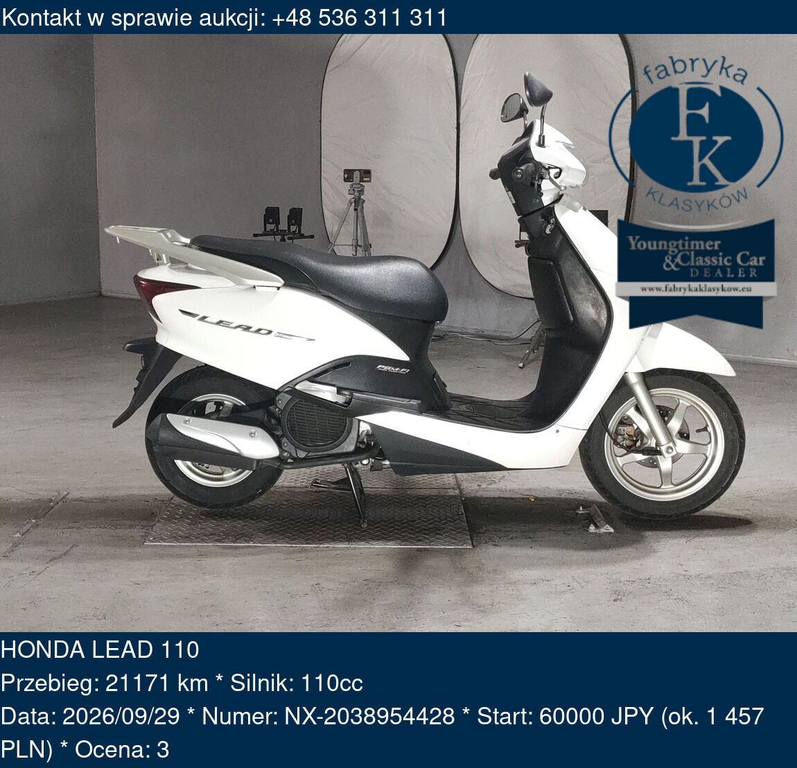 HONDA LEAD 110  - zdjęcie 2