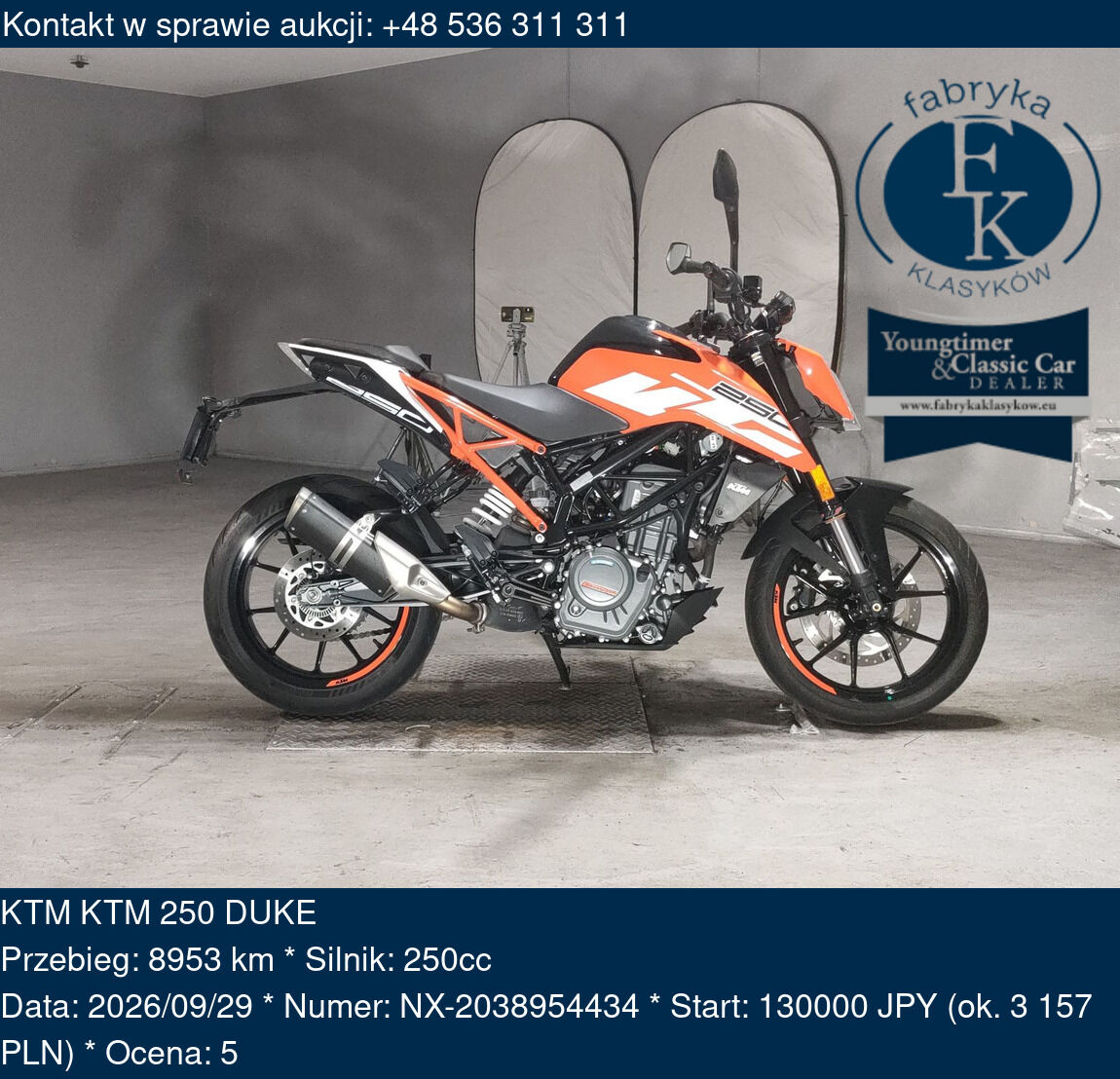 KTM KTM 250 DUKE  - zdjęcie 2