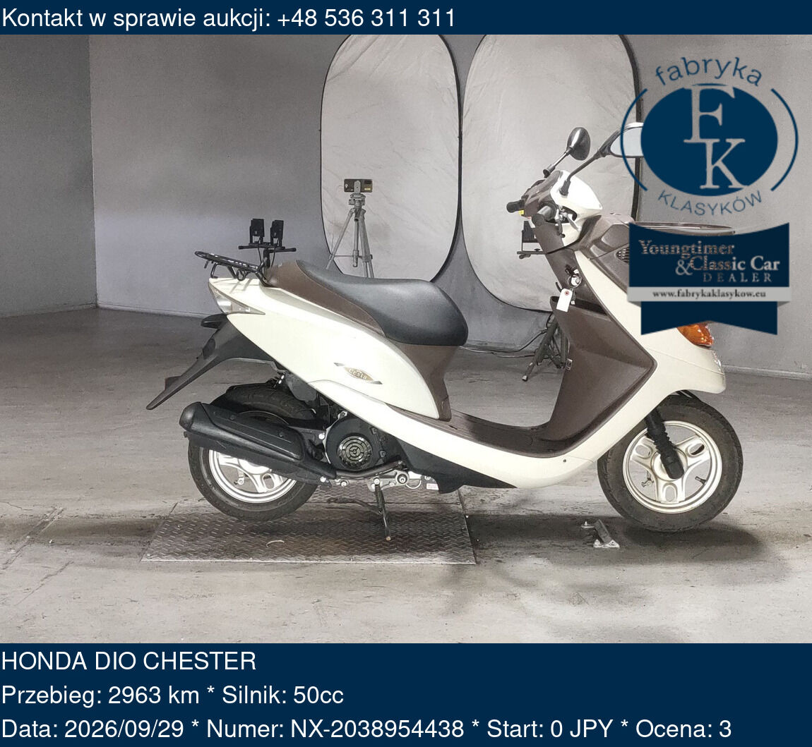HONDA DIO CHESTER - zdjęcie 2