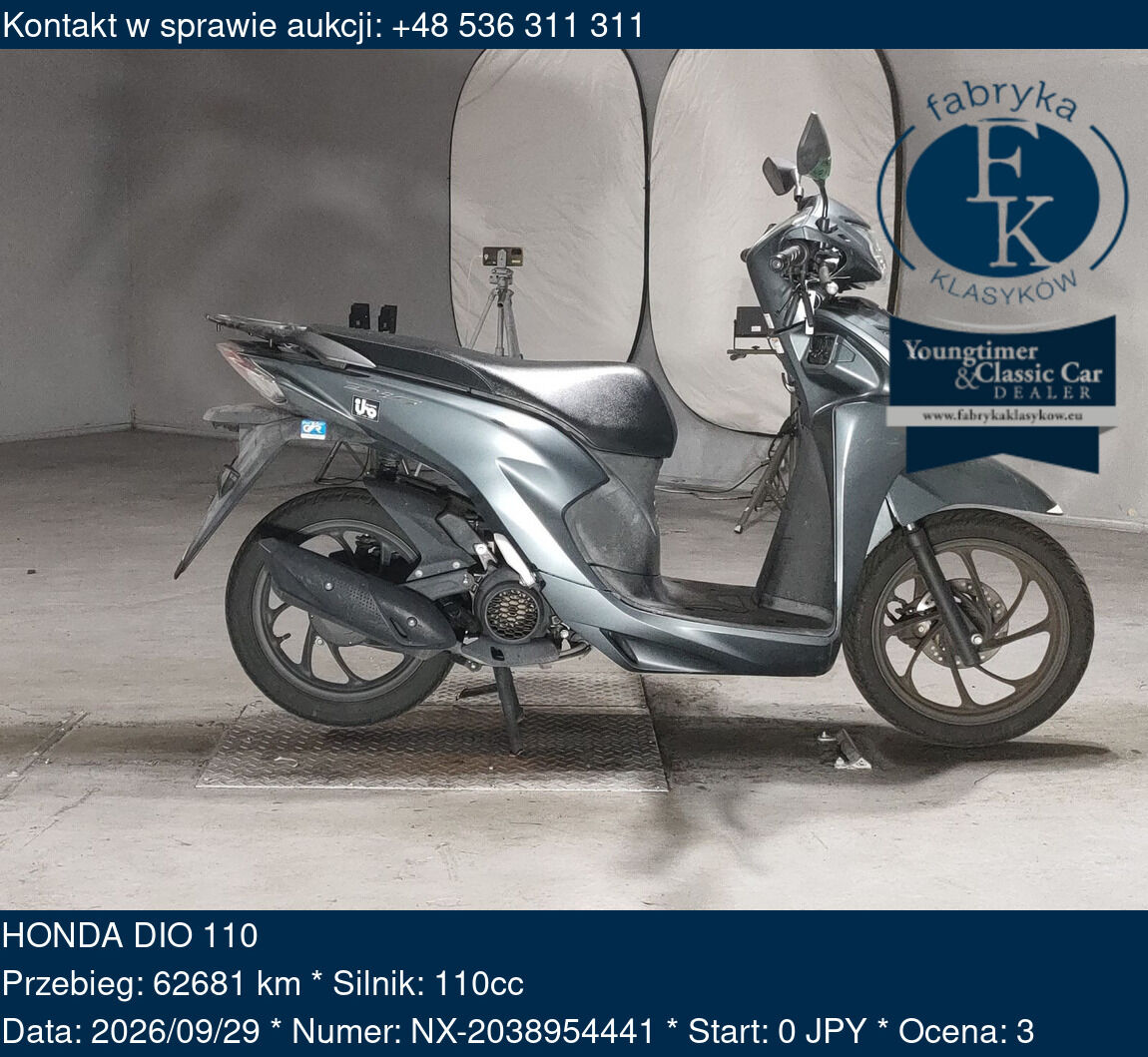 HONDA DIO 110  - zdjęcie 2