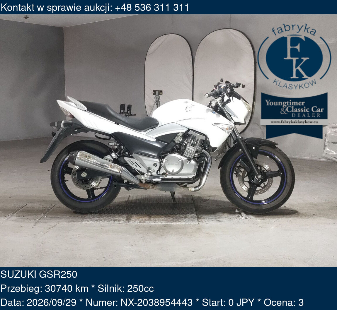 SUZUKI GSR250  - zdjęcie 2