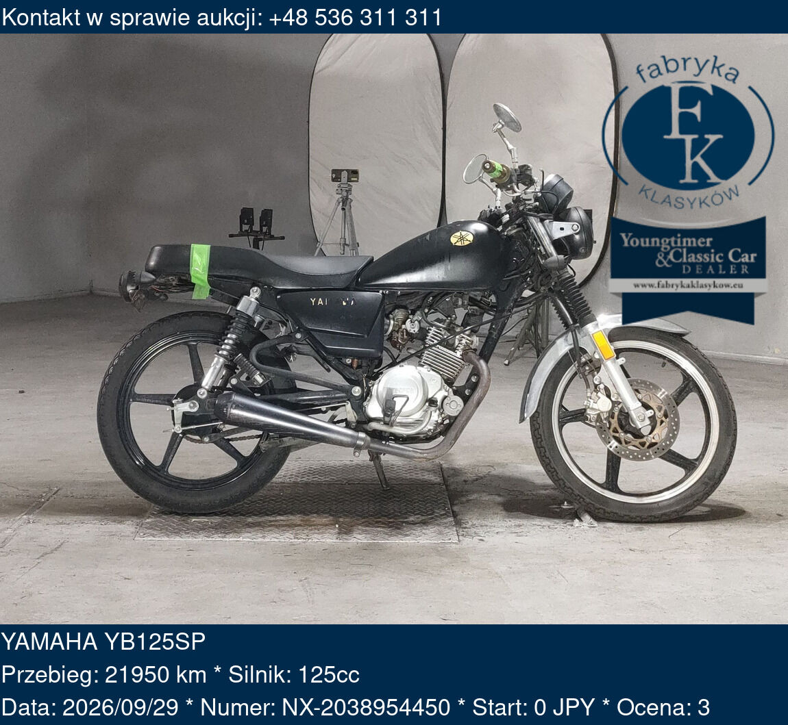 YAMAHA YB125SP  - zdjęcie 2