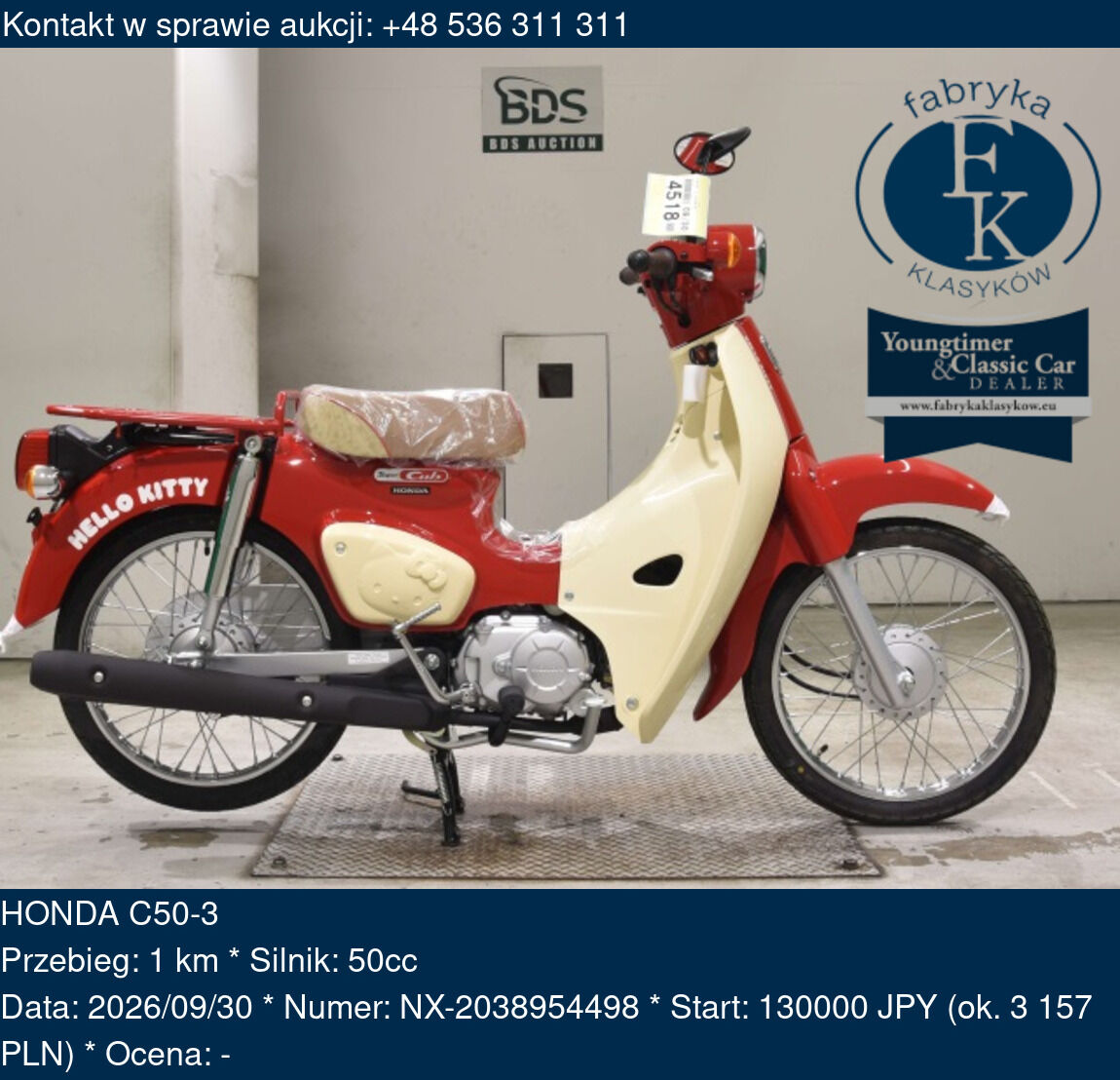HONDA C50-3 - zdjęcie 2