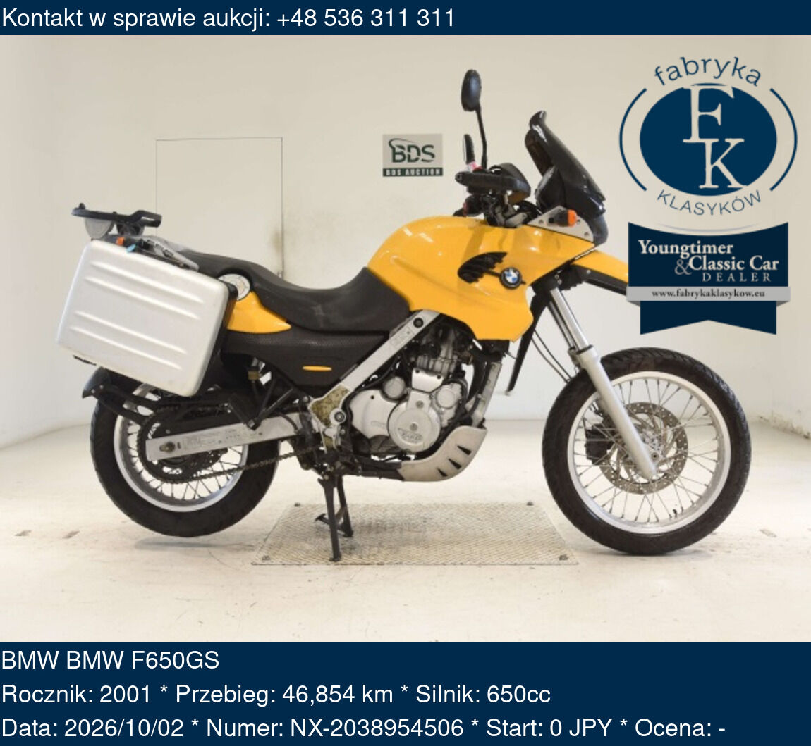 BMW BMW F650GS 2001 - zdjęcie 2