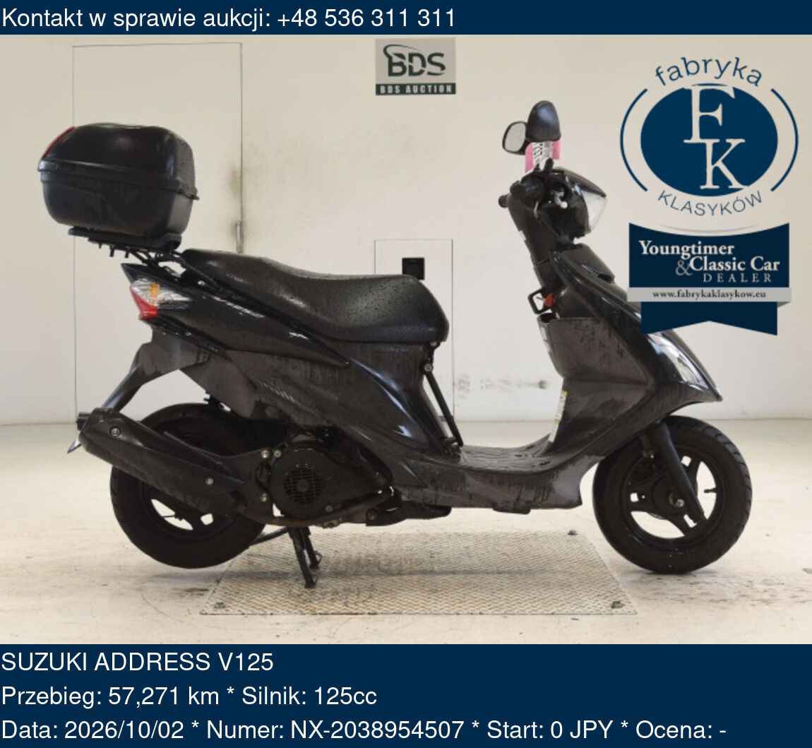 SUZUKI ADDRESS V125  - zdjęcie 2