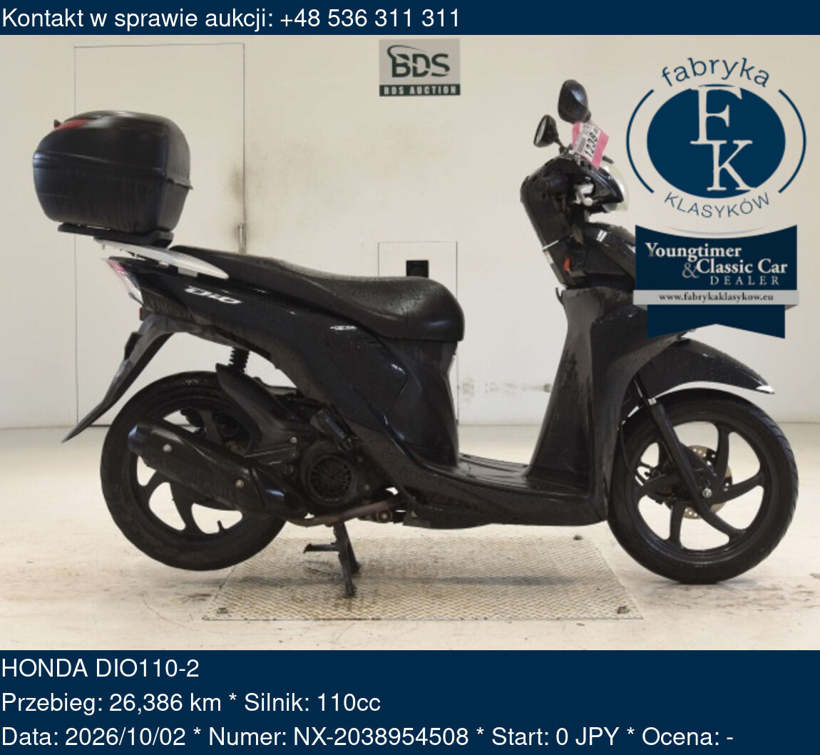 HONDA DIO110-2  - zdjęcie 2