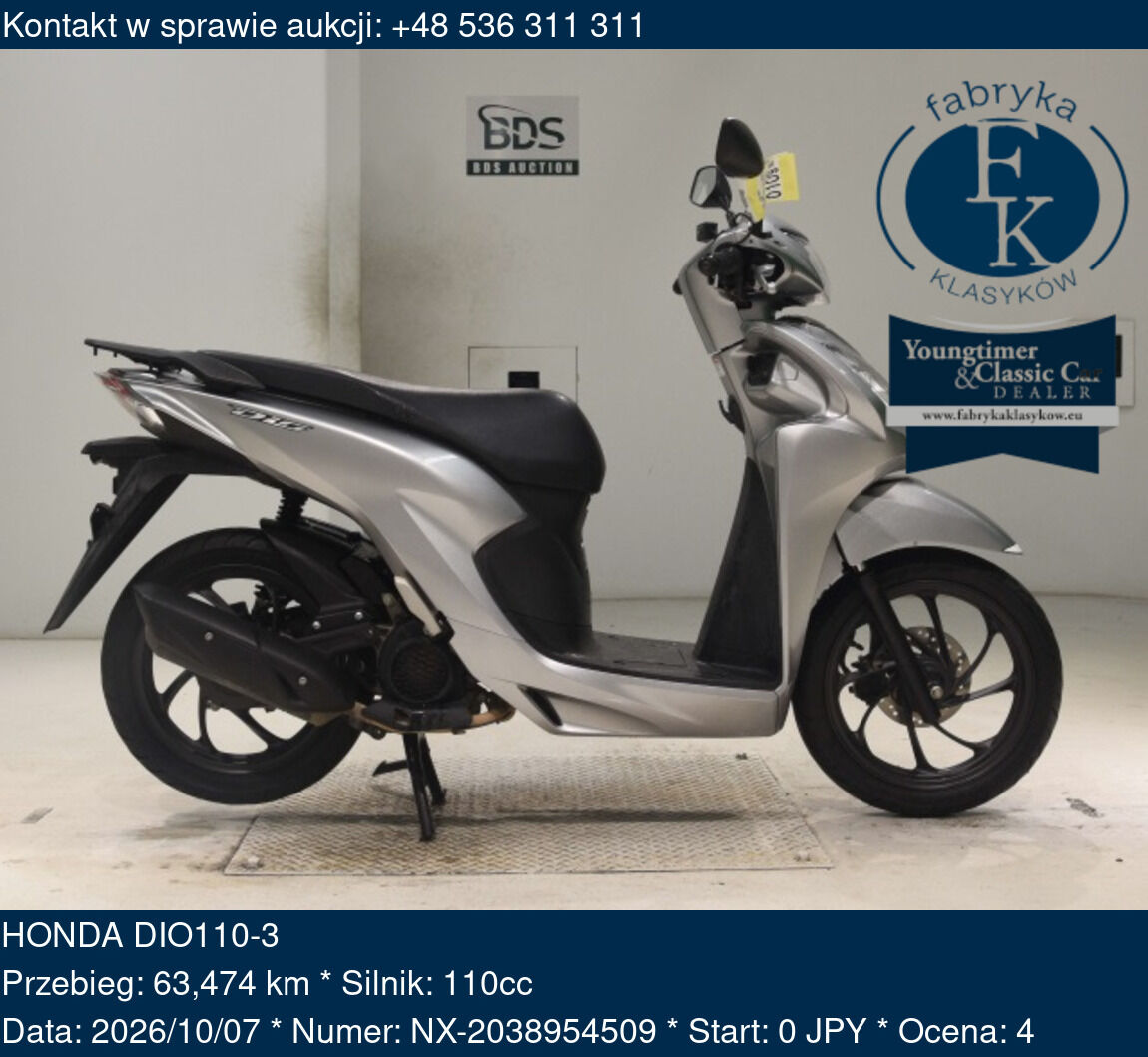 HONDA DIO110-3  - zdjęcie 2