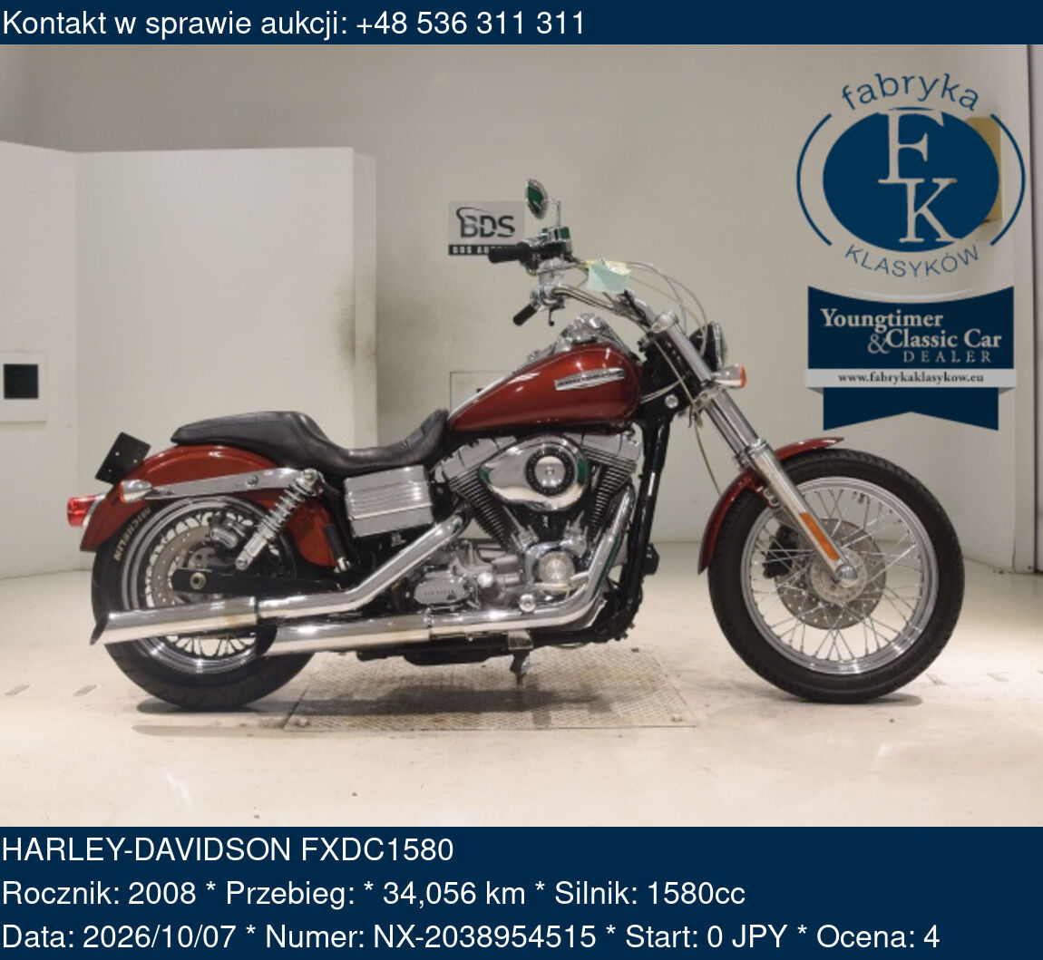 HARLEY-DAVIDSON FXDC1580 2008 - zdjęcie 2