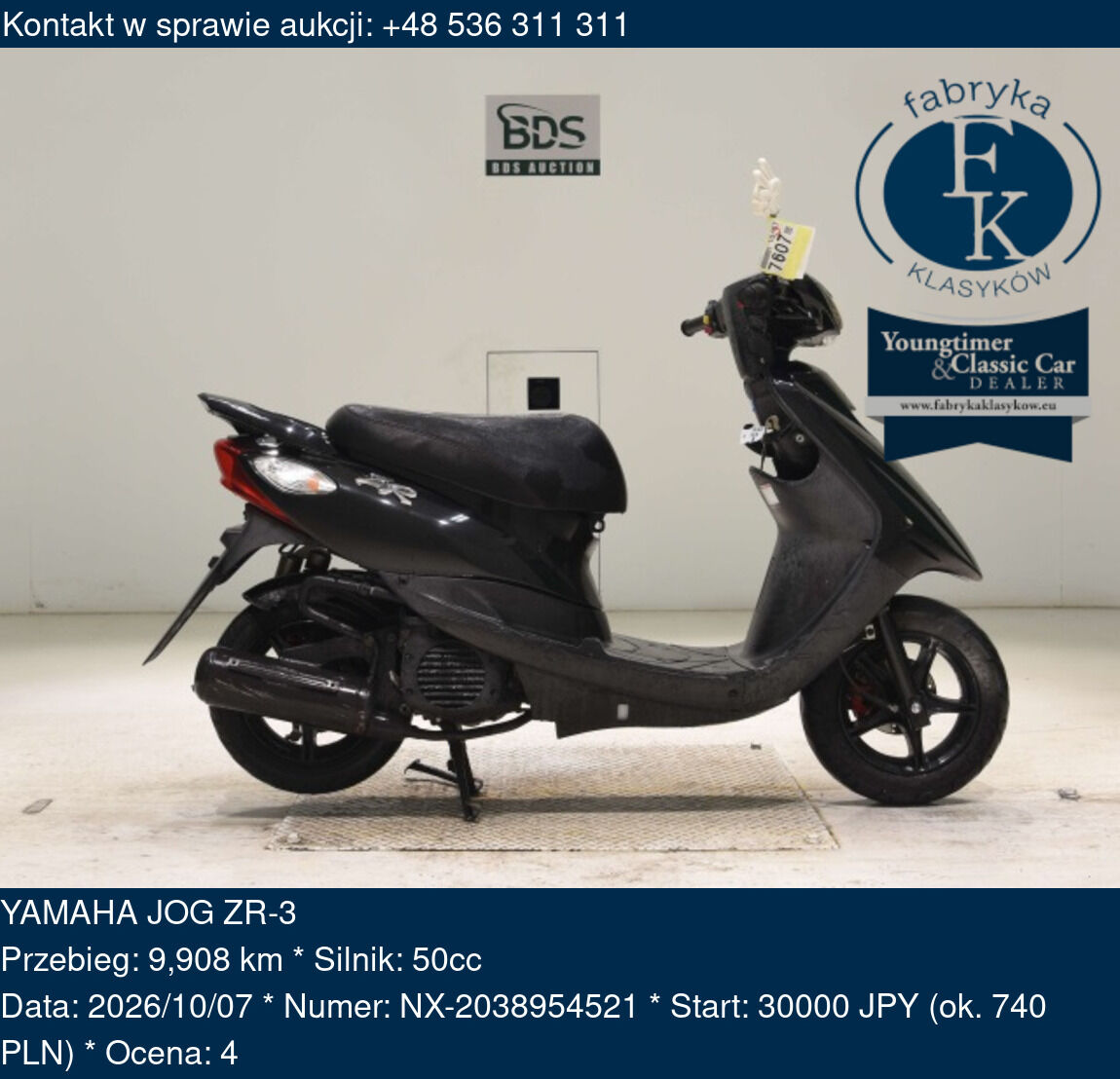 YAMAHA JOG ZR-3 - zdjęcie 2