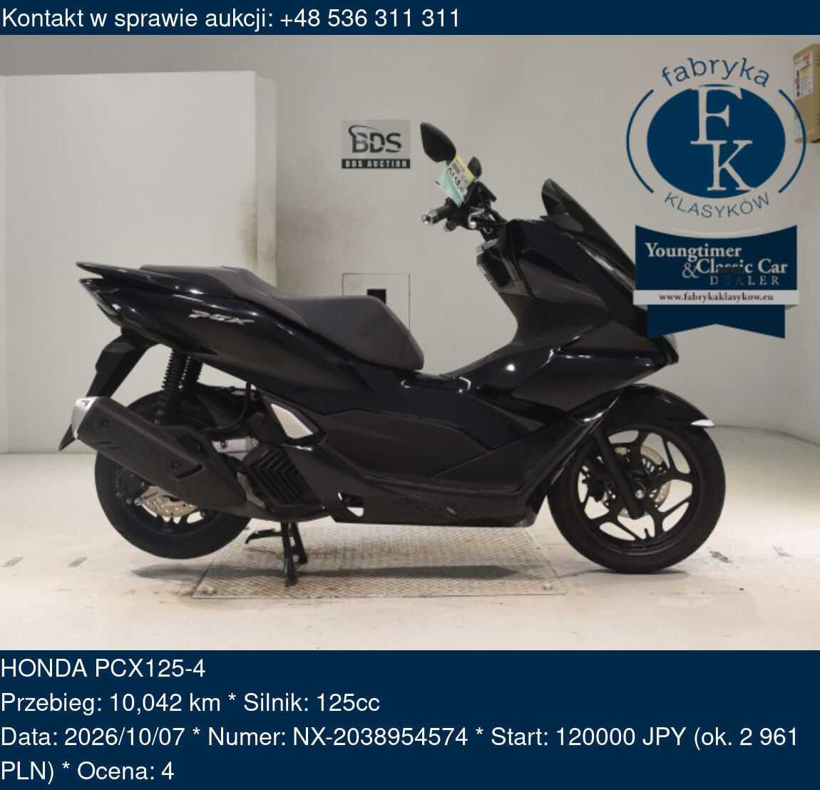 HONDA PCX125-4  - zdjęcie 2